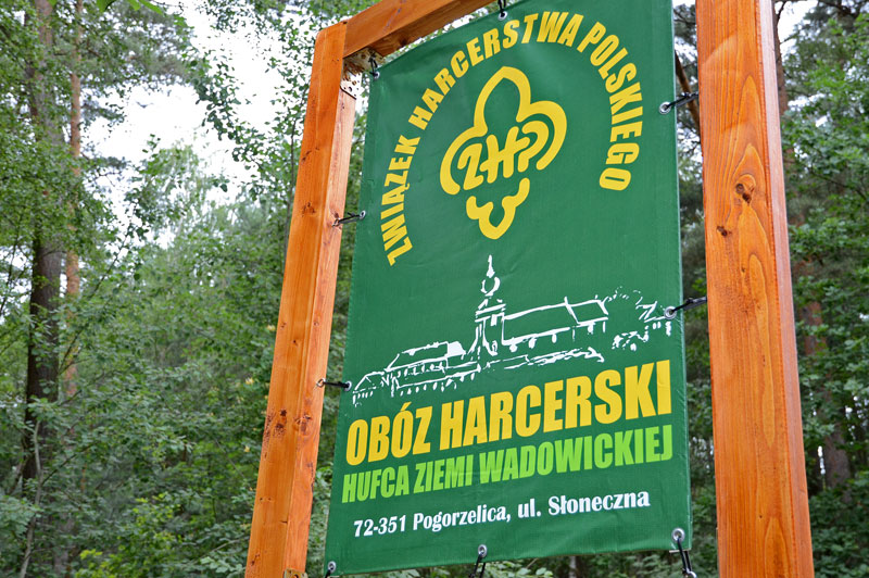 Obóz Hufca Ziemi Wadowickiej w Pogorzelicy - kontakt